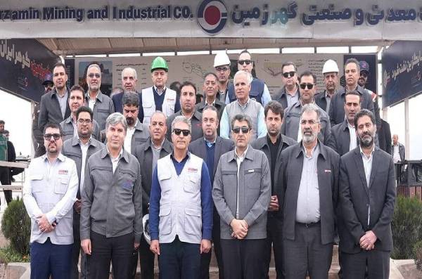 بررسی میدانی عملیات استخراج توسط مدیر عامل شرکت